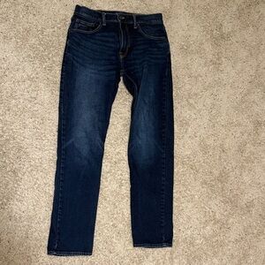 Arizona Jean Company Men's Deep Indigo Straight Jeans